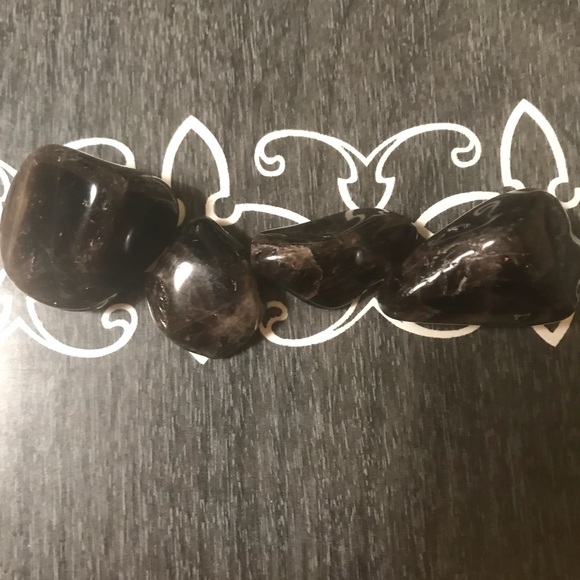 6 small Polished smoky quartz - Picture 4 of 4